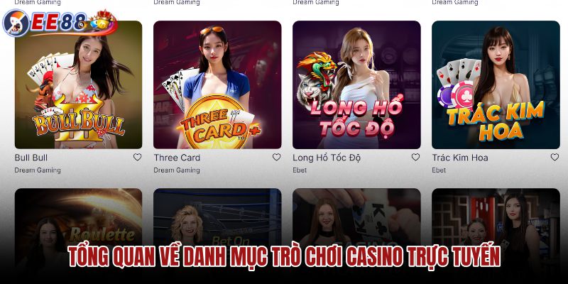 Danh mục Casino theo nhu cầu và nhịp chơi riêng